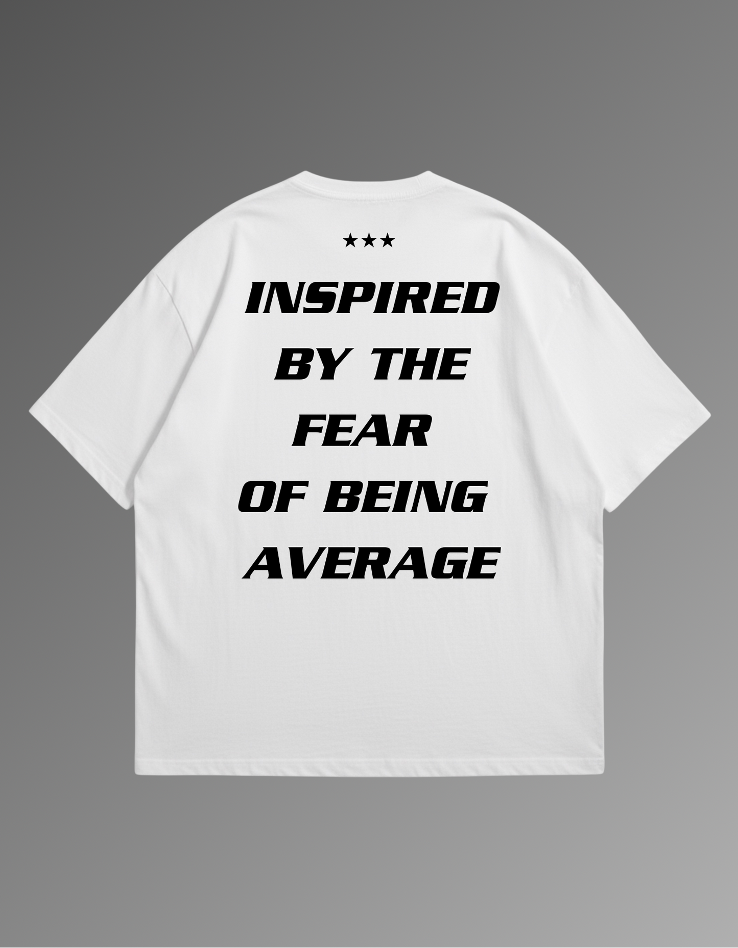 Being Average DropShoulder Oversized