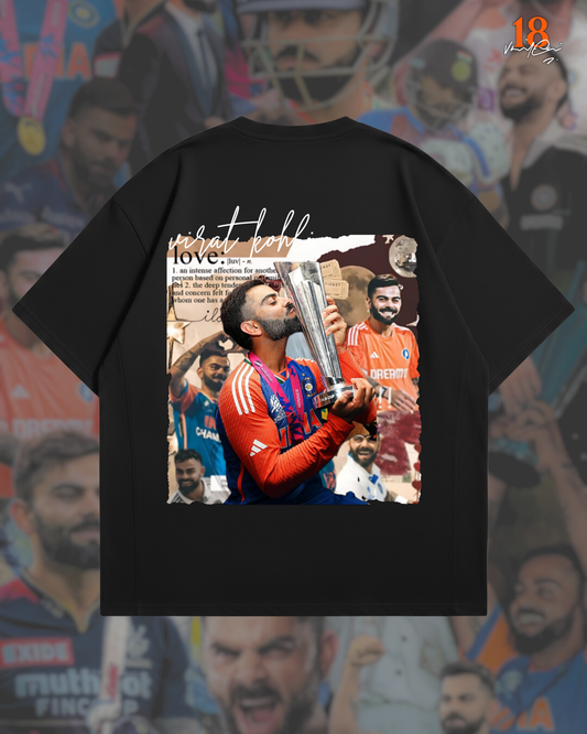 Virat Kohli Legacy Oversized 240 Gsm Premium Fabric